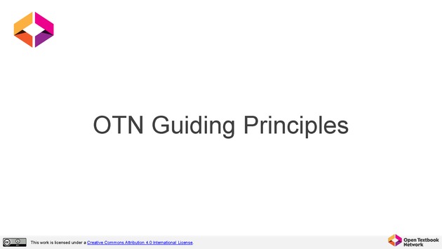 Open Textbook Network Summer Institute 2019 Slides - Thursday - Page 34